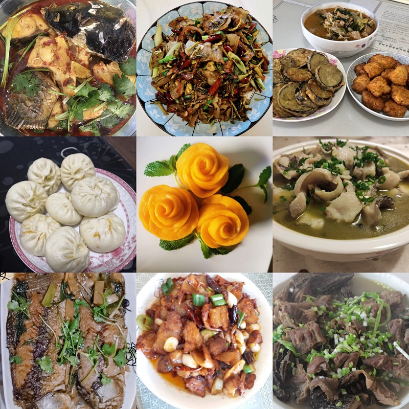 设计公司女职工们精心制作的菜品.jpg